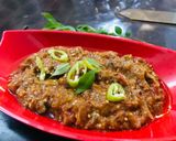 A picture of step 6 of Baingan ka Bharta.