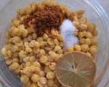 A picture of step 2 of Chana Daal Chat.