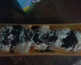 Foto langkah ke 3 dari resep Puding roti sobek kukus coklat keju.