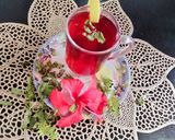 A picture of step 4 of Hibiscus flower Tea 🌸🌸☕🌸🌸.