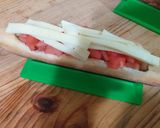 Foto del paso 3 de la receta: Completos variados 🌭🌭🌭 (chacarero, alemán, especial, suizo)