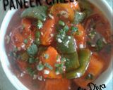 A picture of step 5 of Paneer chilli.