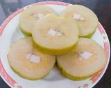 Hình bước làm 1 của món Bánh tét chiên ăn kèm dưa món