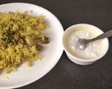A picture of step 9 of Veg pulao.