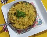 A picture of step 7 of Bhagar khichadi.