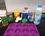 Foto del paso 1 de la receta: Muffins salados de champiñones sin tacc