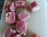 Foto del paso 2 de la receta: Brochetas de solomillo de cerdo glaseado