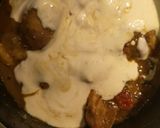 A picture of step 3 of Chicken, Chickpeas in refreshing coriander yogurt sauce.