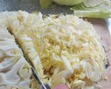 Foto del paso 2 de la receta: Repollo estilo chucrut con paleta de cerdo ahumada
