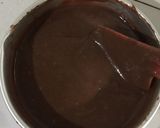 Foto langkah ke 4 dari resep Puding Brownis Roti tawar.