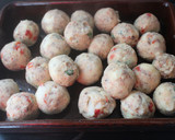 Foto del paso 4 de la receta: Bolitas de patata y carne picada en freidora de aire