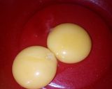 A picture of step 1 of Vanilla-stuffed mini pancakes.