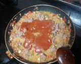 Foto del paso 3 de la receta: Pasta con ragú de hamburguesa