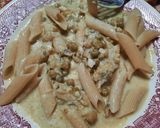 Foto del paso 6 de la receta: Fideos con salsa de arvejas al roquefort