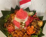 Cara Membuat 348 Nasi Tumpeng Merah Putih 6