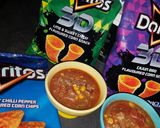 A picture of step 7 of Dorito Soup.