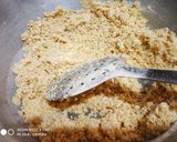 A picture of step 1 of Suji (semolina) Laddoo.