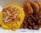 Foto langkah ke 2 dari resep Nasi Kuning Ricecooker.