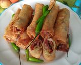 Foto langkah ke 4 dari resep Lumpia kornet tahu.