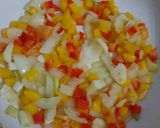 Foto langkah ke 4 dari resep Orak Arik Telur Paprika.