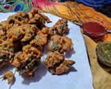 मेथी के पकोड़े (Methi ke pakode recipe in Hindi) रेसिपी चरण 4 फोटो