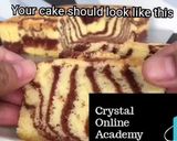 A picture of step 8 of Marble Cake.
