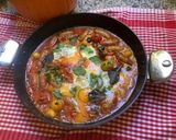 Une image de l'étape 9 de OJJA 🪺merguez🍅🌶🧅🧄🥓.