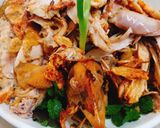 Hình bước làm 5 của món Gà nổ muối