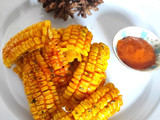 Spicy Fried Corn Ribs