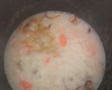 Gambar langkah 3 resipi Bubur Nasi.