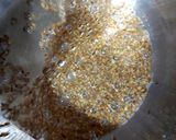 A picture of step 1 of Masala rice.