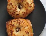 Une image de l'étape 5 de Bagels saumon fumé, avocat, tomate séchée.
