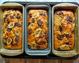 A picture of step 4 of Banana Chocolate Chip Bread.
