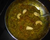 A picture of step 2 of Green moong daal halwa.