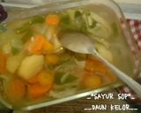 Foto langkah ke 4 dari resep Sayur sop daun kelor.