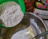 Foto langkah ke 4 dari resep Roti Bunga Tanpa Ulen (Minyak).