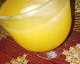 A picture of step 2 of Mango squash 🍹🥂.