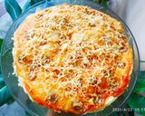 Foto langkah ke 5 dari resep Pizza Teflon Lembut Anti Gagal.