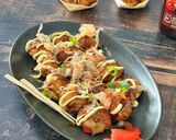 صورة لخطوة 15 من وصفة تاكوياكي Takoyaki 🐙🇯🇵