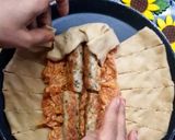 A picture of step 6 of Sheekh Kabab Braided Bread.