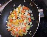 Foto del paso 2 de la receta Tortilla de pollo asado y verduras