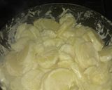 Foto del paso 4 de la receta: Pollo al horno con mostaza y con papas con crema