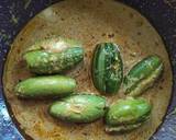 Cottage cheese stuffed pointed gourd with gravy recipe step 5 photo