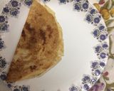 A picture of step 4 of Masala dosa.