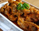 Foto langkah ke 7 dari resep Ampela Ayam Bumbu Gulai.
