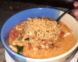 Foto langkah ke 5 dari resep 7. Seblak Indomie atau Mie Nyemek.