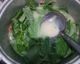 Foto langkah ke 4 dari resep Bobor Sayur Bayam.