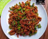 Foto langkah ke 6 dari resep Tumis Pare Tempe Pedas (anti pahit).