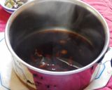 A picture of step 3 of Zafrani Chai.