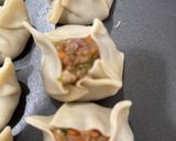 A picture of step 2 of Special Pork & Shrimp Siomai with Garlic Chili Sauce.